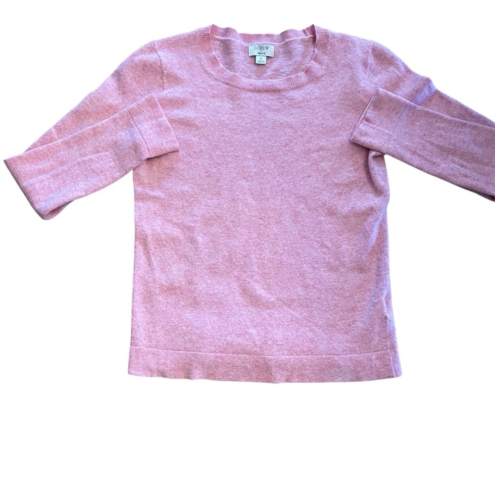 J. Crew Light Pink Wool Blend Sweater